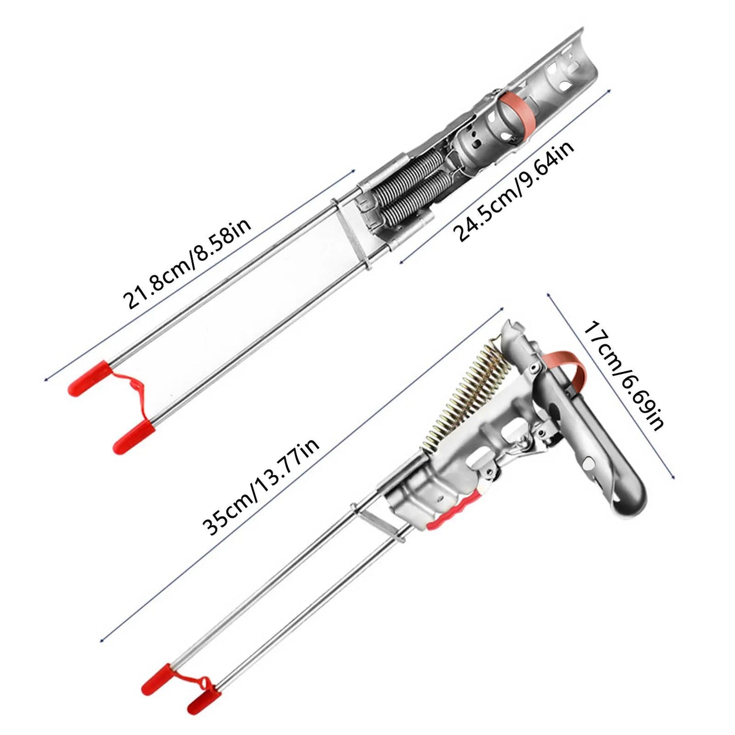 1 - 5pcs Automatic Fishing Rod bracket holders Stainless Steel pole stand Support double spring rest Brackets Fishing Accessories - The Salty Outfitter