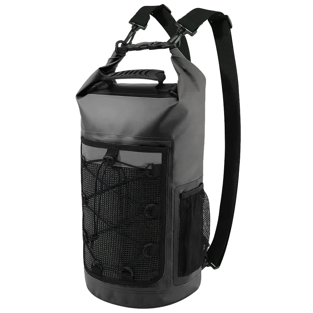 25L Waterproof Backpack Outdoor Sports Dry Wet Separation PVC Dry Bag for Swimming Drifting Boating Kayaking Camping Travel Bag - The Salty Outfitter