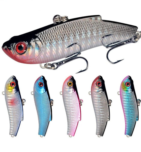 1pcs Fishing Lures 7cm 19g VIB Bait Artificial Make 5 Colors Available Bass Crankbait Wobblers Fishing Tackle Pesca. - The Salty Outfitter