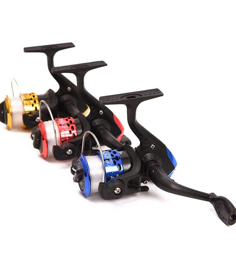 5.2:1 Ultralight Folding Fishing Reel Spinning Reel With 60m Large Fishing Line Diameter Line Roller Casting Wheel Vessel Bait - The Salty Outfitter