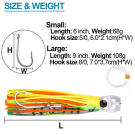 68g/108g Trolling lure - The Salty Outfitter