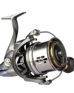 DEUKIO Long Shot Jigging Spinning Reel 8000 10000 12000 Series 8+1BB Surf Fishing Reels 44LB Max Drag Saltwater Big Reel - The Salty Outfitter