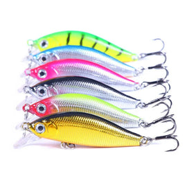 Fishing Gear Bionic Fake Bait5cm3gDouble Hook Long Casting Sinking Tongue Board Minnow Luya Bait - The Salty Outfitter