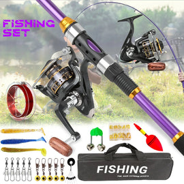 fishing gear full set of combination throwing rod far investment sea rod cross - border wholesale - The Salty Outfitter