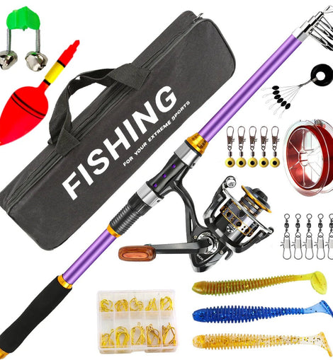 fishing gear full set of combination throwing rod far investment sea rod cross - border wholesale - The Salty Outfitter
