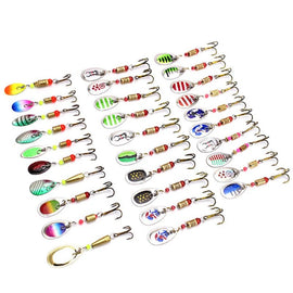 Fishing Lures Set Soft Hard Baits Metal Jig Spoon Gear Layered For Bass Pike Crankbait Tackle Accessories - The Salty Outfitter