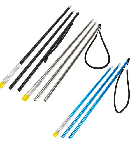 Fishing Spears Gaffs Barbed Telescopic Rod Fork Harpoon Hunting Fish Tool Aluminum Alloy Fishing Gigguff Hook Fishing Gear - The Salty Outfitter