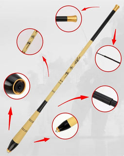 Fishing Tackle Casting Rod Carbon Fiber Mini Rod Ultralight Fishing Pole Fishing Rod Telescopic Lure Rod Spinning Fishing Rod - The Salty Outfitter