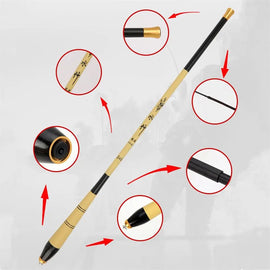 Fishing Tackle Casting Rod Carbon Fiber Mini Rod Ultralight Fishing Pole Fishing Rod Telescopic Lure Rod Spinning Fishing Rod - The Salty Outfitter