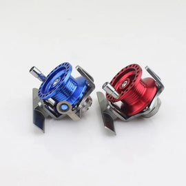 Fly Ice Fishing Reels Fish Line Wheel All Metal with Drag 40 - 60 Left Right Hand Reels Line Runner - The Salty Outfitter