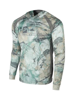 Gear New Arrival Men's Hooded Fishing Shirt Long Sleeve Sun Protection Shirts Roupa De Pesca Breathable Fishing Clothing - The Salty Outfitter