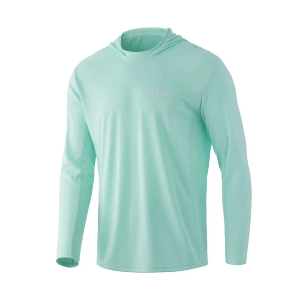 Men HUK Hoodie Fishing Shirts Long Sleeve Sunscreen Quick Dry Sweatshirt Summer Breathable UV Resistant Fishing Clothing Pesca - The Salty Outfitter