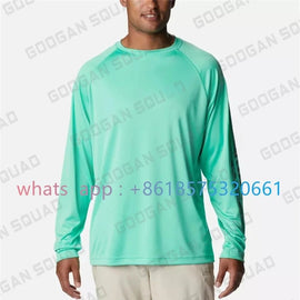 Men's PFG Fish Long Sleeve Shirt Fishing Shirts Gear UV Protection Camisa Pesca Hood Upf 50 Breathable Angeln Bekleidung Angling - The Salty Outfitter