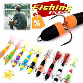 New Fishing Lure Foam Bait Mandula Swimbait Insect Artificial Crankbait Perch Bass Pesca Wobbler Hook Fishing Tackle for Pike - The Salty Outfitter