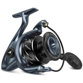 ReKon Saltwater Spinning Fishing Reel for Big Game Fishing Up to 55LBs Max Drag Innovative NyliTech Body Design Water Resistant - The Salty Outfitter
