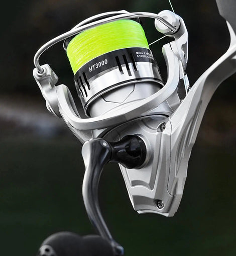 Spinning Reels Saltwater Fishing Reel Lightweight Heavy Duty Smooth Freshwater Baitcasting Fish Reel for Beginners Men Fisherman - The Salty Outfitter