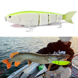Swimbait Balam 230 Lure 180mm/230mm Madness Sinking Freshwater Bait Jointed Fishing Lure 2025, Big Lure for Bass, Pike Catfish - The Salty Outfitter