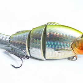Swimbait Fishing Lure Minnow 5 Segment Sea Float Bait 12cm 21g Hard Joint Bait Lures 1 Piece Sale - The Salty Outfitter