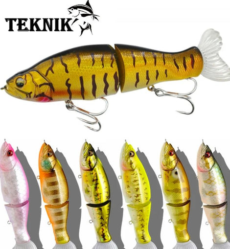 SwimBaits I - slide 135 Fishing Lure Jointed Glide Bait Islide 135mm 28g Glidebait Swimbait Slow Sinking Wobbler for Bigmouth Bass - The Salty Outfitter