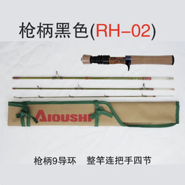 Trout fishing rod AIOUSH - FRP, versatile ejection tip, 1.45 meters long, ideal for traveling and transportation, extremely soft - The Salty Outfitter