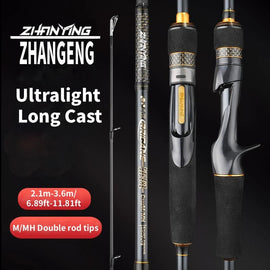 ZHANYING ZHANFENG Lure Rod, M/MH Twin Tips, All - Round, Spinning/Casting, Multi - section portable, Long - Distance Bass & Pike Perch - The Salty Outfitter